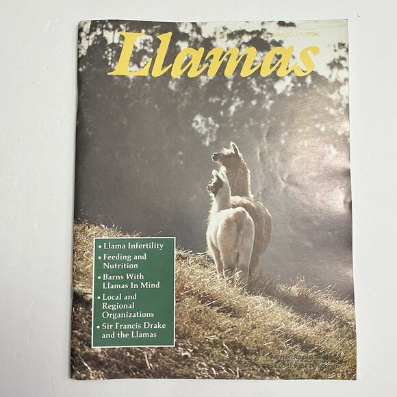 Set of 3 Vintage Llama Banner Magazines April May June July August 1993 - Picture 10 of 16